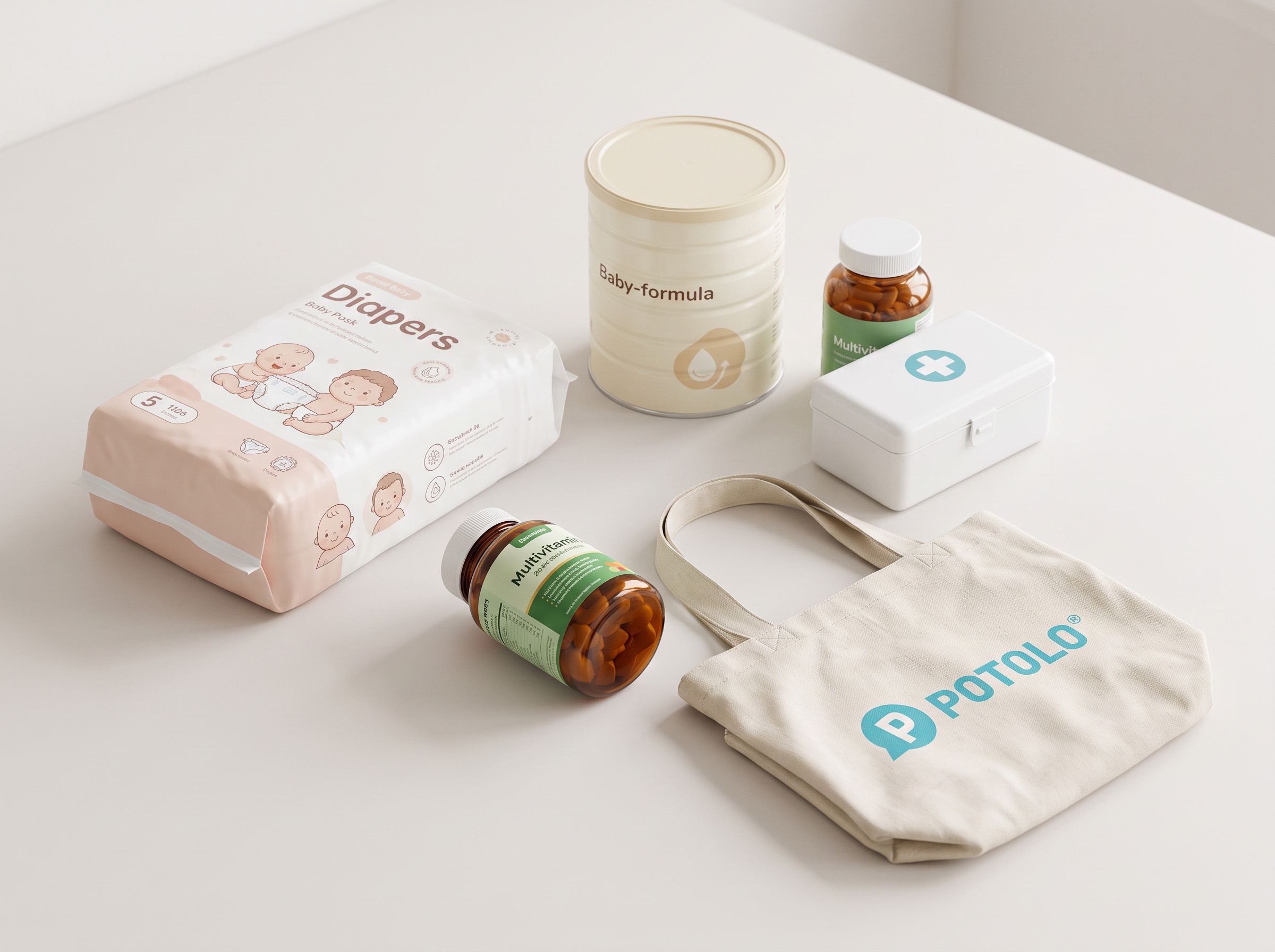 Health & Beauty delivered from local supermarkets on Potolo