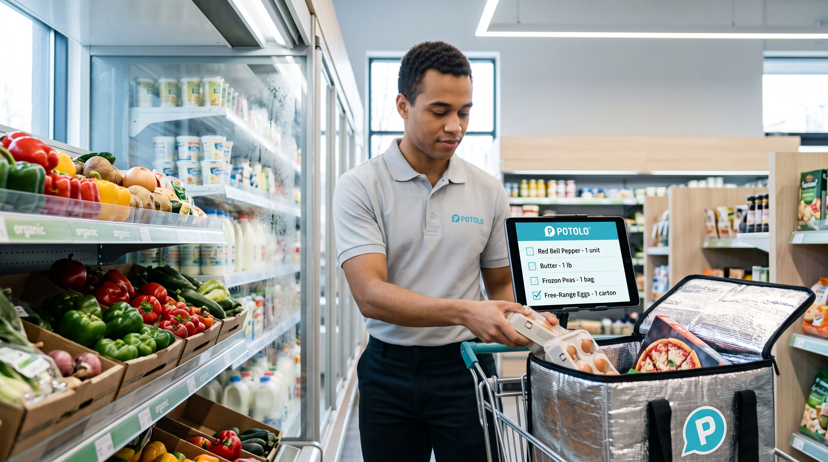 Fresh groceries you can trust from Potolo partner supermarkets